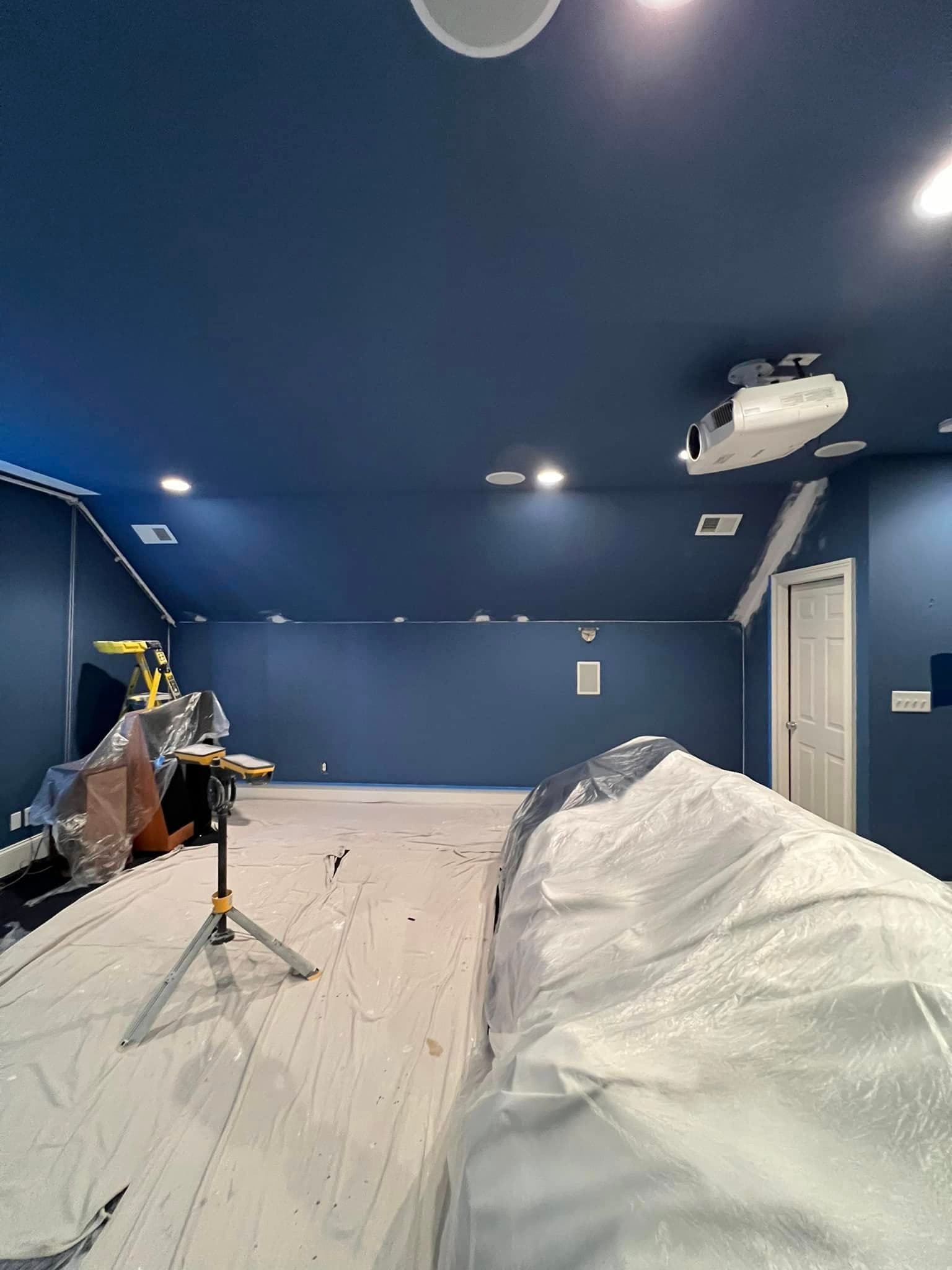 Walls and ceiling painting 